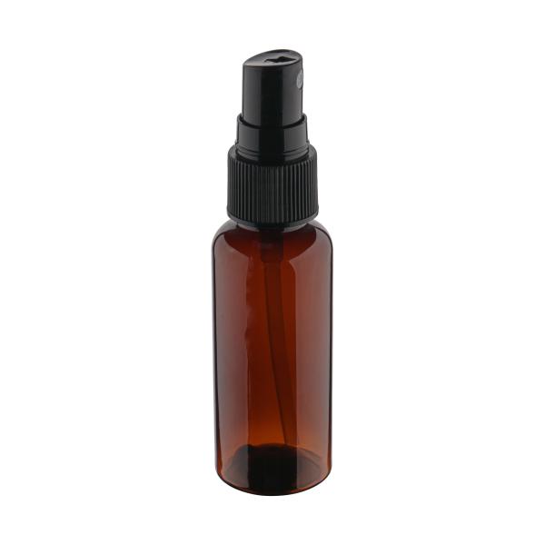 High-quality 60ml 2oz Amber PET Plastic Spray Bottle – Portable Packaging For Cosmetics and Perfumes