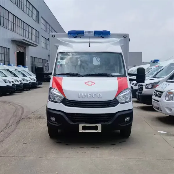 Square Warehouse Negative Pressure Ambulance/Box Type ICU Ambulance