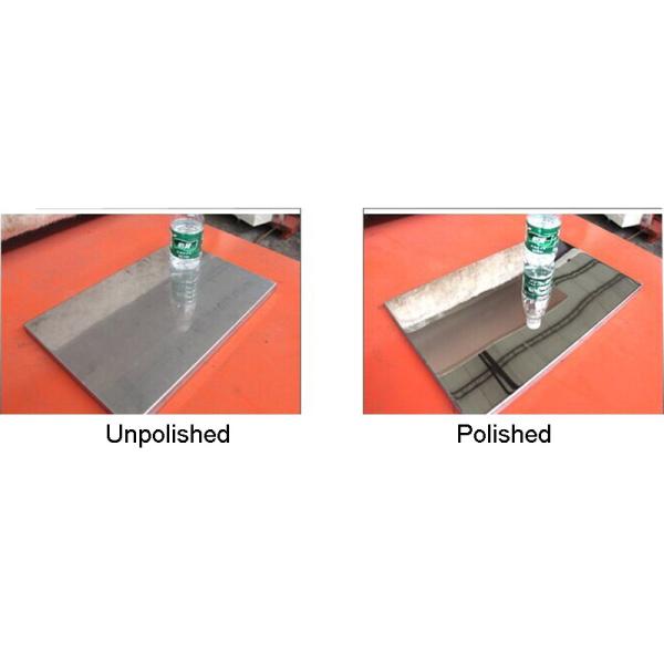 Máquina pulidora de chapa de acero inoxidable con menos tasa de mantenimiento