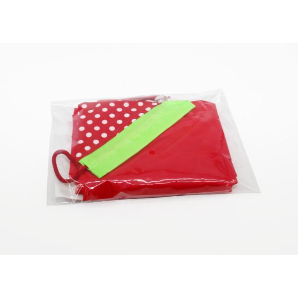 Custom Eco Friendly Polyester Reusable Nylon Folding Shopping Bags With Pouch