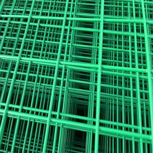 Powder Coated PVC Welded Wire Mesh Panel with Square or Rectangle Hole and Customsized Options