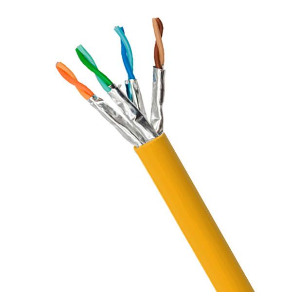 1000FT 23AWG FFTP CAT6A F FTP Cable LSZH CPR 10Gbps Ethernet Cable