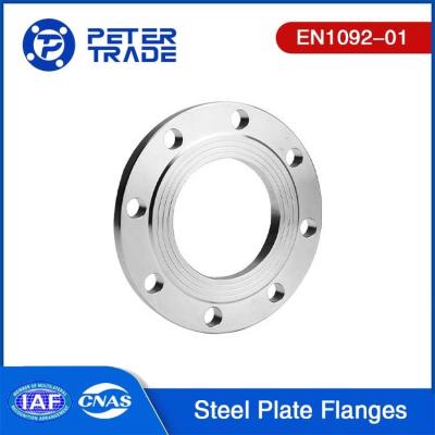 EN1092-01 TYPE 01 Stainless Steel SS304 SS316L Flat Face Plate Flange PN 63 PLFF in Higher Pressure Applications