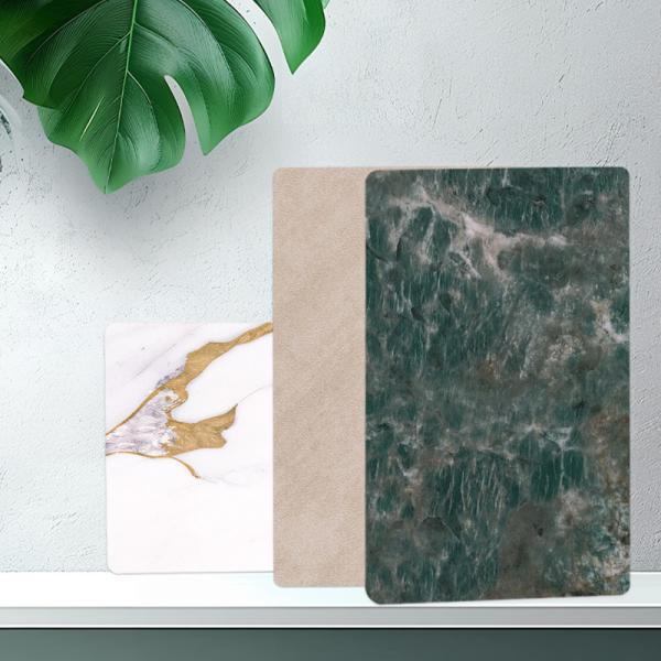 PVC Wall Panel Hot Sale 1220*2440*5/8mm Flame Retardant Bamboo Charcoal Wood Eco-Friendly PVC Marble Wall Panel Indoor Decorative Panel Ceiling For Hotel Renovation Project Specific Wall Panel