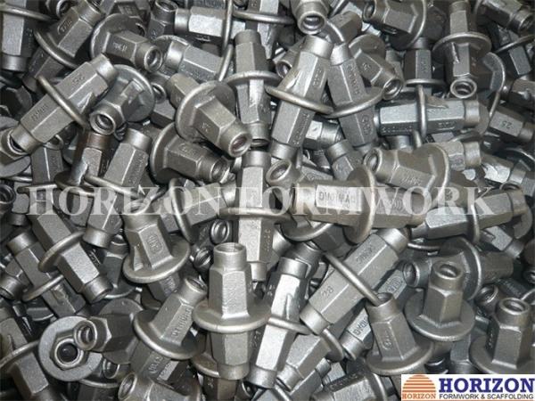 Metal Formwork Tie Rod System , Flange Water Barrier Tie Rod Ensure Water Tight