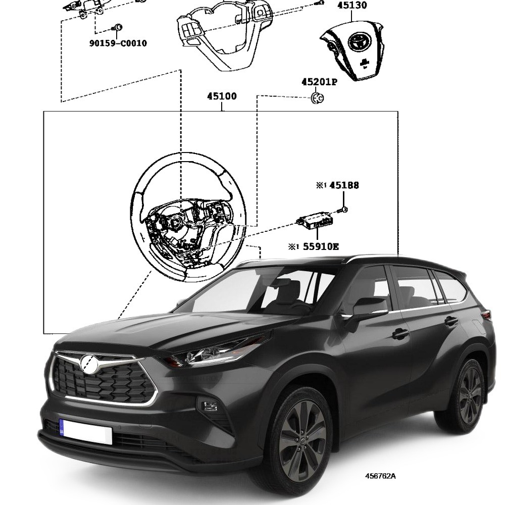 ABS Sienna Car Aftermarket for Toyota Highlander/ SENA Full Range Auto Accessories OEM