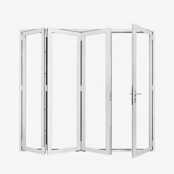 EPDM Waterproof Exterior Aluminum Folding Door Glass Bifold Patio Sliding