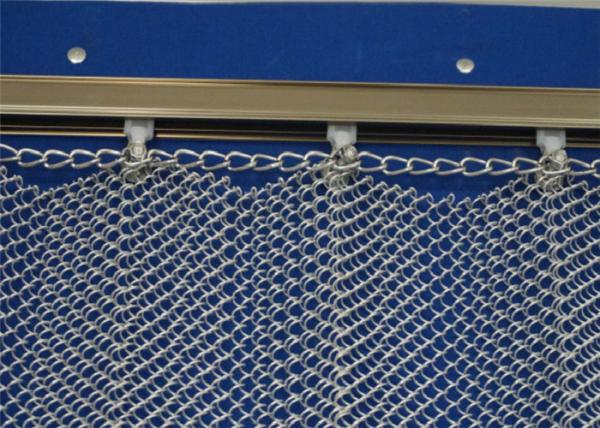 1x8mm Flexible Metal Mesh Curtain For Room Divider