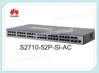 S2710-52P-SI-AC Huawei Switch de la serie S2700 48 X 10/100 puertos 4 Gig SFP AC 110 / 220V se proporciona en la versión estándar (SI) y en la versión mejorada (EI)