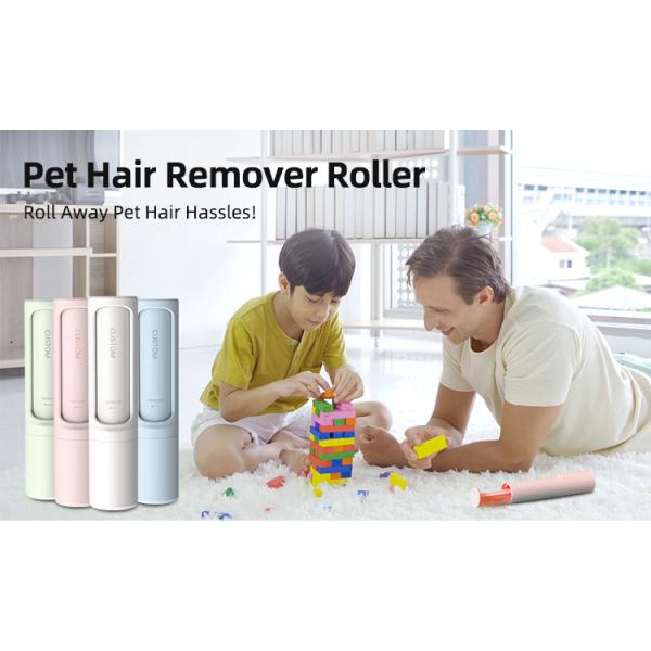 Wholesale Reusable Pet Hair Remover Custom Reusable Dog Cat Lint Roller Brush