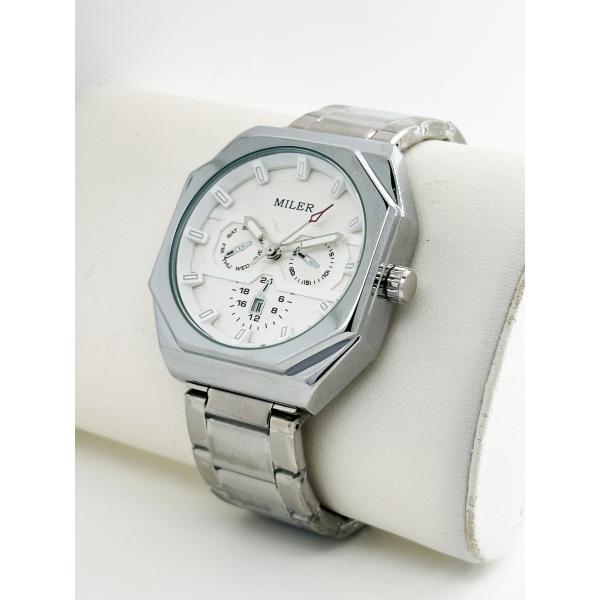 Групповые часы мужские три глаза шесть рук водонепроницаемые кварцевые часы