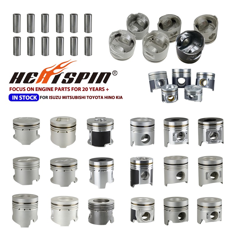 High Performance C240 4R  Alfin Piston Set for ISUZU Diesel Engine Piston 86mm  5-12111203-0  Factory Manufacturer