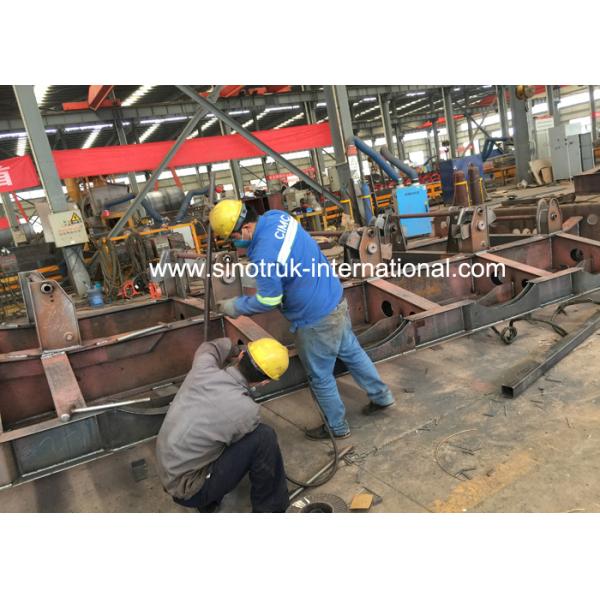 Large Loading Capacity Semi Trailer Truck 60 Tons 25-45CBM With ISO Certification