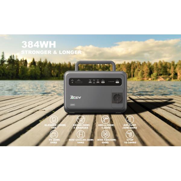 banco portátil do poder do isqueiro Lifepo4 do charuto da central elétrica 700W 110v 220v