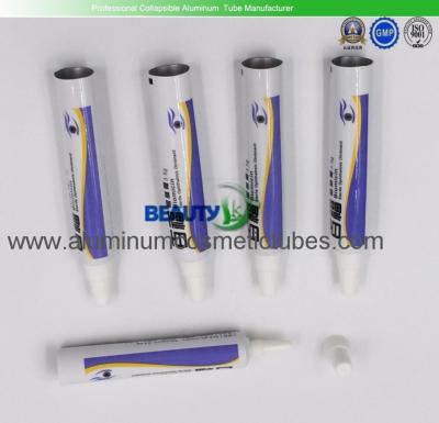 Hot Stamping Plastic Laminated Tubes For Medicinal Ointment / Eye Cream Packaging