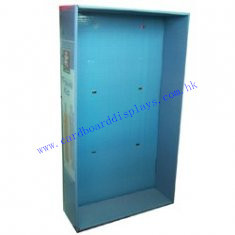 Custom Power wing display with hooks for promotion supplier