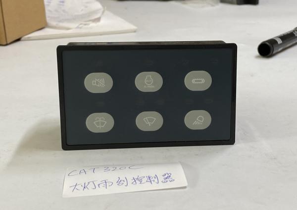 建設機械の掘削機のスペアパーツ CAT320 ヘッドライトのワイパー制御パネル