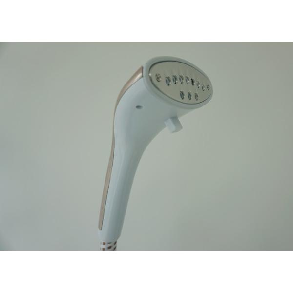 Iron Brush Type Portable Dress Steamer , Pink Handheld Travel Clothes Steamer