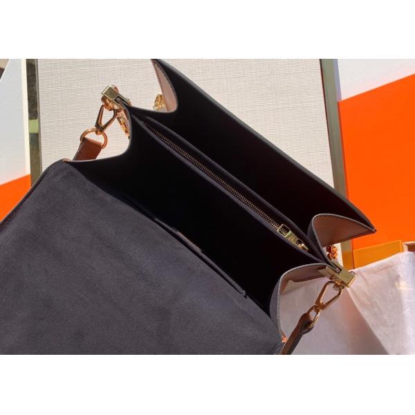 Brown Monogram Crossbody Bag