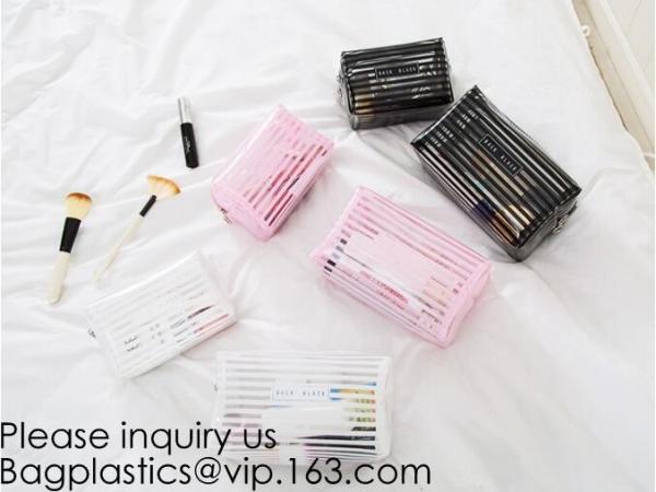 Promotional Pu make up cosmetic bag sequin pvc zipper pouch,make up bag pouch,Organizer Pouches Tote Bag for Women