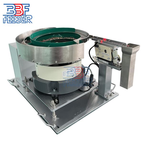 Alimentador vibratorio rotativo de tazón, automatización duradera, alimentador de piezas de plástico