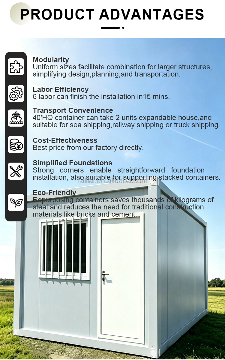 Best Glass Prefab Modern Luxury Villa Flat Pack Container House with Breathable Feature for Hotel & Restaurant Use Ready-to-Sell