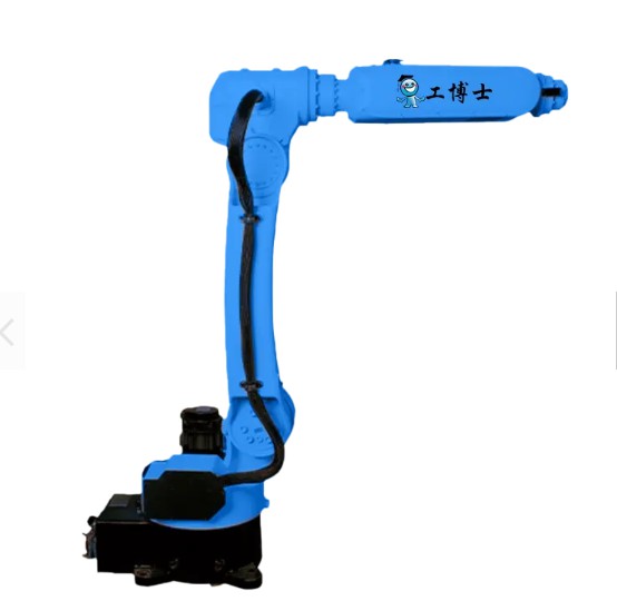 Welding Results GBS10-C1650 Industrial Robot with Welding Torch at Manufacturing Plant