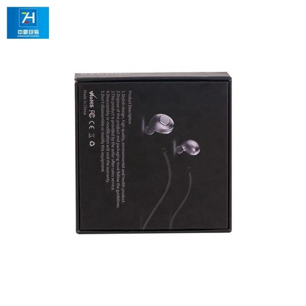 Glossy Lamination Headset Earphone TWS 1000gsm Cardbard Box