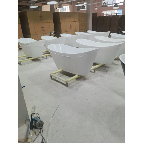 Whirlpool/Massage Bathtubs Acrylic Freestanding Bathtubs Narrow Rim Border Bulk Loading