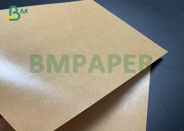 C1S PE revestido 270 g/m2 papel kraft marrom caixa de comida para viagem cartolina