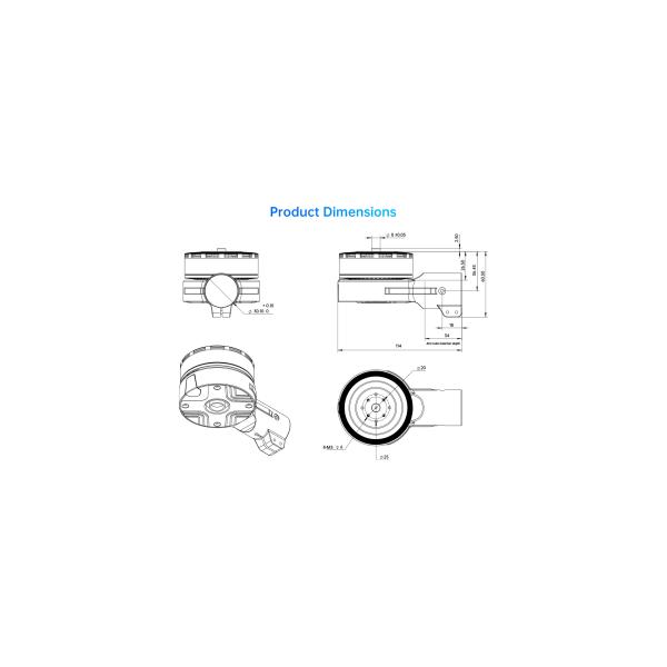 SIYI D6 Enterprise Propulsion System Integrated Brushless ESC Straight & Foldable Propellers Industry Power Motor