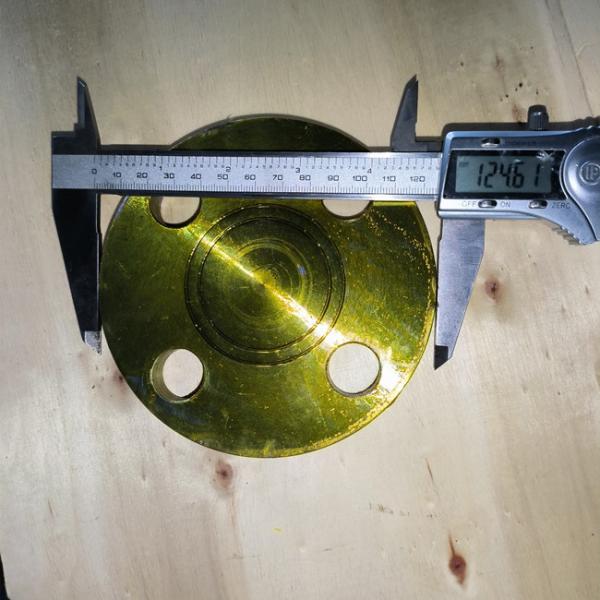 Anti Rust Oil Steel Pipe Flange DN50 DN100 Flat Face Flange