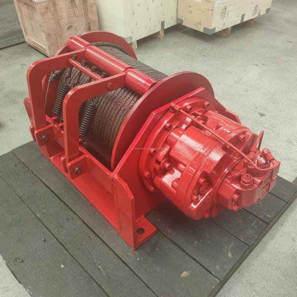 50KN Hydraulic Winch With GM Motor For Crane and Marine Mooring Anchor Winch 11000LBS