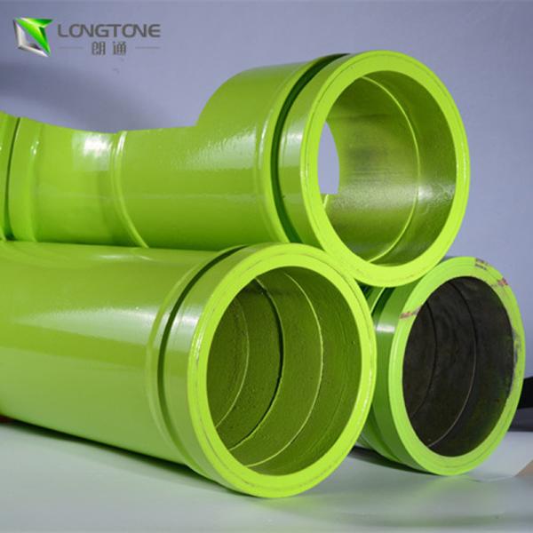 les pièces de pompe de béton de 125BX3m Zoomlion sifflent le coude Q235A HRC 63