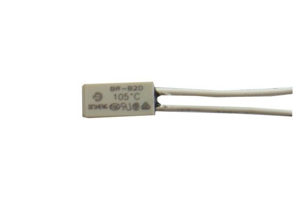 Compact 250V / 5A AC Thermal Protector , Bimetal Thermal Switch For Coils