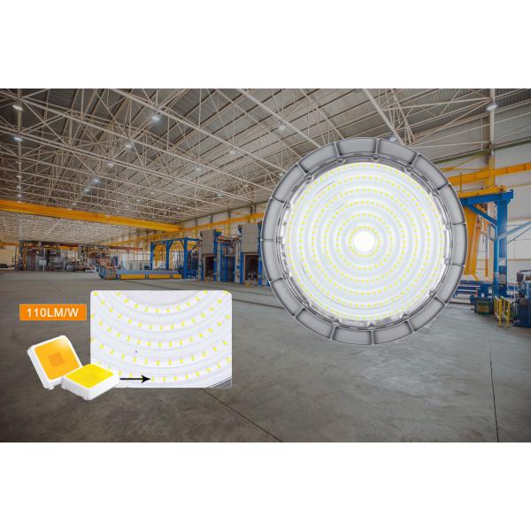 чернота алюминиевое 6500K 150w склада света залива СИД UFO 200W 26000Lm высокая