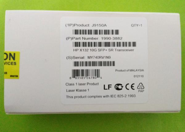Optical Fiber Module  1 year warranty J9150A SFP+ 850NM 300M 10G