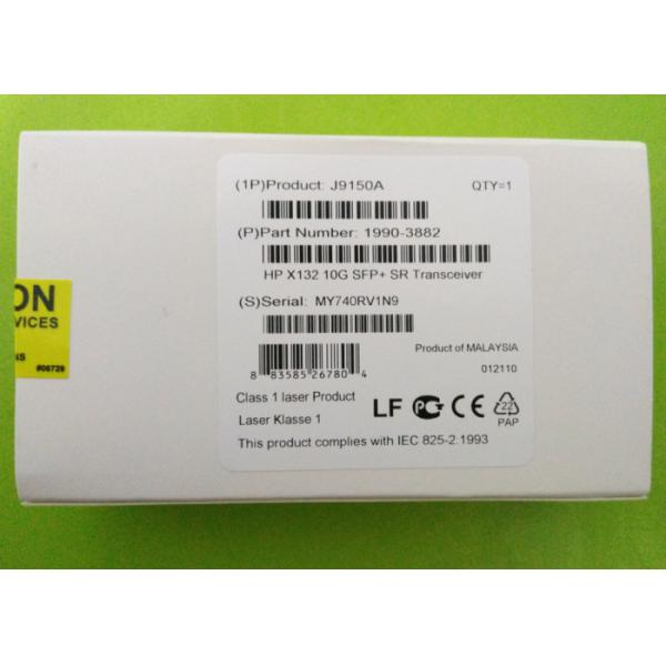 Optical Fiber Module  1 year warranty J9150A SFP+ 850NM 300M 10G