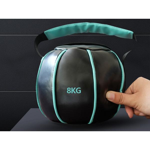 Custom Kettlebells PU 4 6 8 Kg Soft Cover Protection Kettlebell Handle Steel Kettlebell