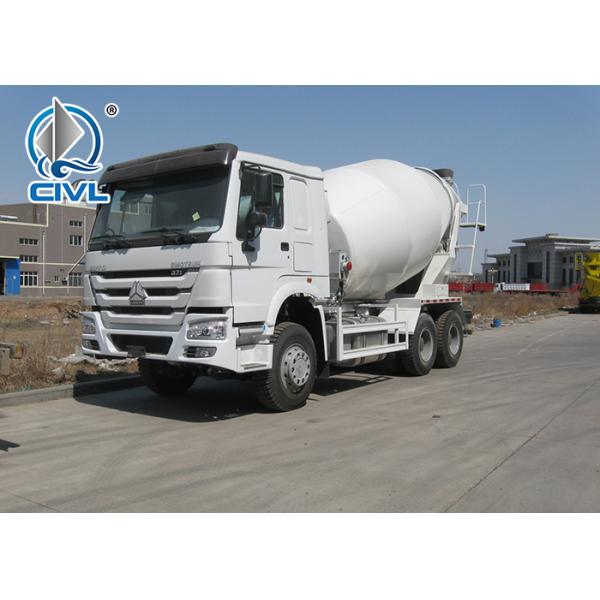 EuroII Diesel Manual 2019 Sinotruk HOWO A7 Concrete Mixer Truck with Italy PTO and10 Tires 8cbm 6x4