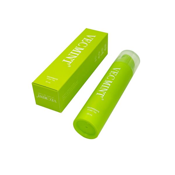 Green Tea Toothpaste VECMINT - Vegan 100% Natural Chemical-Free Oral Care (50mL)