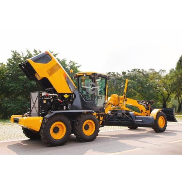 LiuGong Motor Grader Machine 4215D 4270mm Blade With Front Dozer In Africa