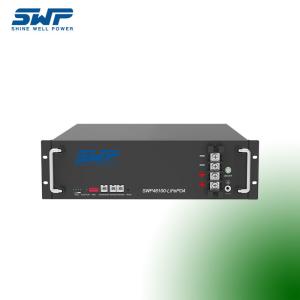 51.2V 100Ah Systèmes de stockage d'énergie domestique monté sur un rack