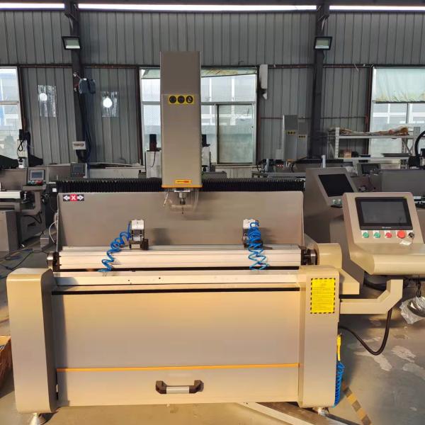 1200мм 3 оси CNC буровой фрезерной машины Алюминий и ПВК окна дверь изготавливающей машины с подвижным столом