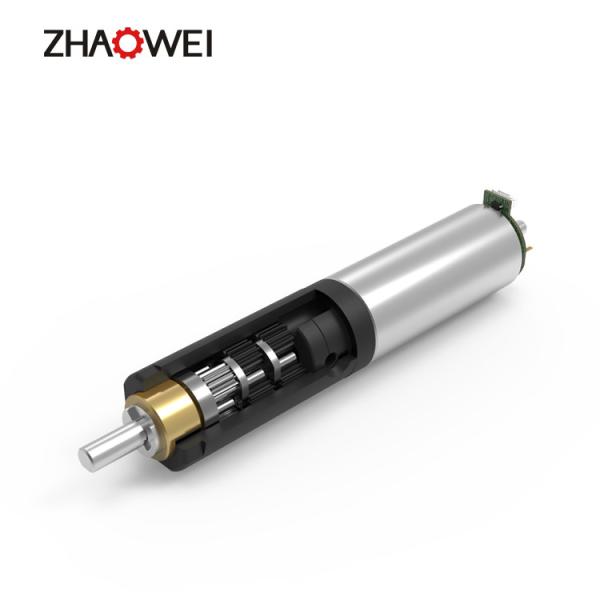 Dia 6mm 11rpm Medical Robot Plastic Planetary Gearbox Low Noise Stepper Gear Motor