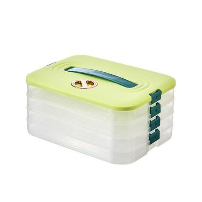 Food Storage Dumpling Storage Box With Lids Multi Layer