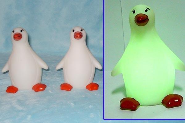 Dolphin Night Lamp Light Up Bath Ducks LED Flashing Toy For Bed Room Decoration