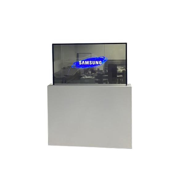55 Inch Retail Store Transparent OLED Screen – Clear Interactive LG-Style OLED Transparent Display for Commercial Use