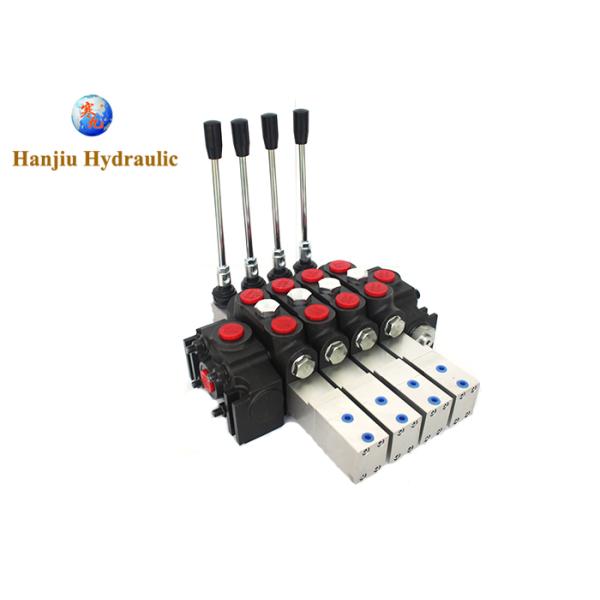 DCV140 -4 Hydraulic High Pressure Valve Pneumatic Sectional Directional Valve