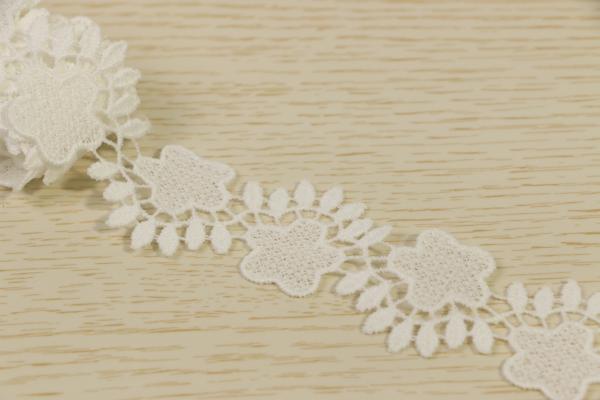 Dentate Decorative Chemical Lace Trim 3CM 100% polyester